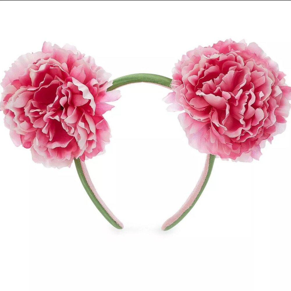 Disney Parks Minnie Mouse Flower Floral Ears Headband